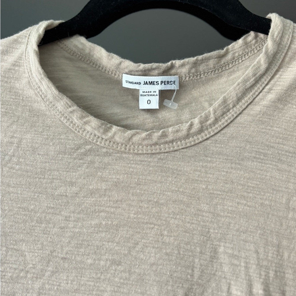 James Perse Cream Sleeveless Tee Size 0 - Never worn NWOT - Picture 2 of 7
